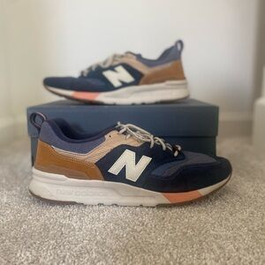 New Balance 997h Navy Brown